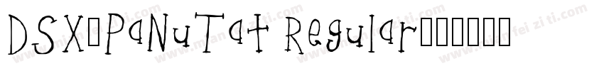 DSX-PaNuTat Regular字体转换
